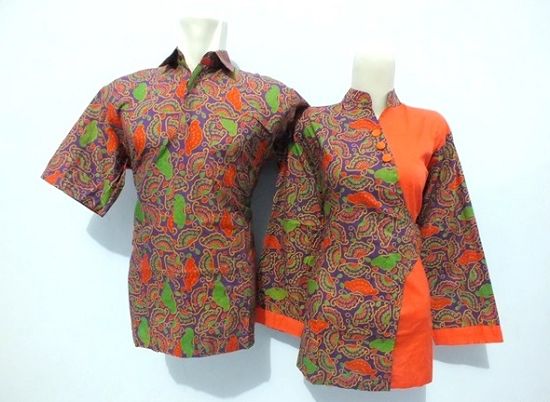 15 Model  Atasan  Batik  Kombinasi Modern Elegan Model  