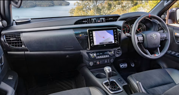 2023 Toyota HiLux GR Sport Dashboard