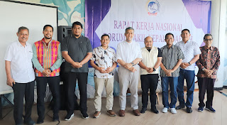 Bersama Seluruh Wakil Kepala Daerah se-Indonesia, Wabup Batanghari Hadiri Rakernas Forwakada