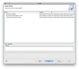 How to Install the ADT Plugin for Eclipse Install Details