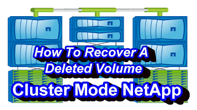 How To Recover Deleted Volume In Netapp Cluster Mode