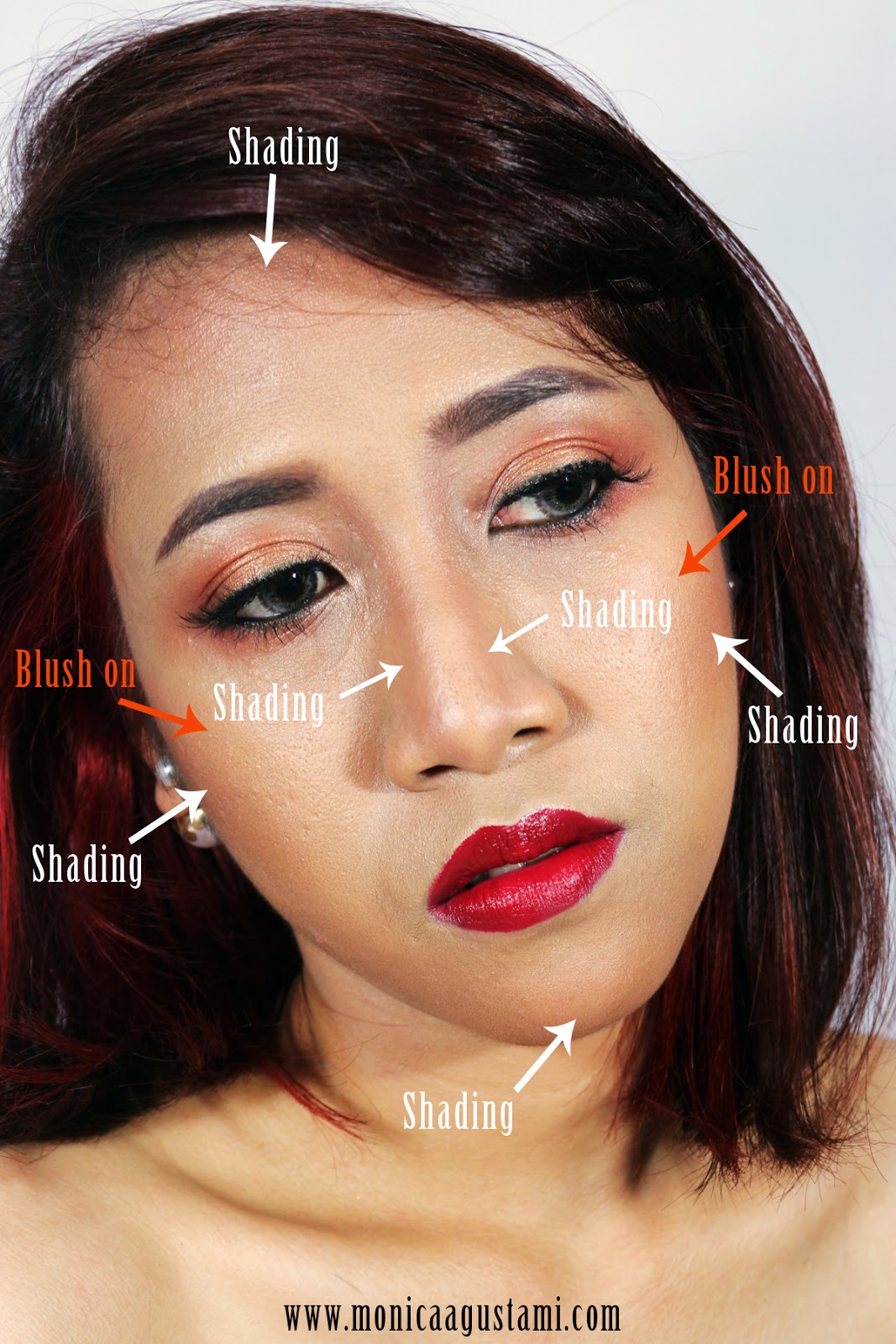 Monica Agustami Tutorial Sexy Glam Makeup Untuk Kulit Sawo Matang