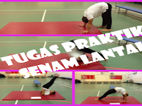 Tugas Praktik Senam Lantai PJOK Kelas X Semester 2 