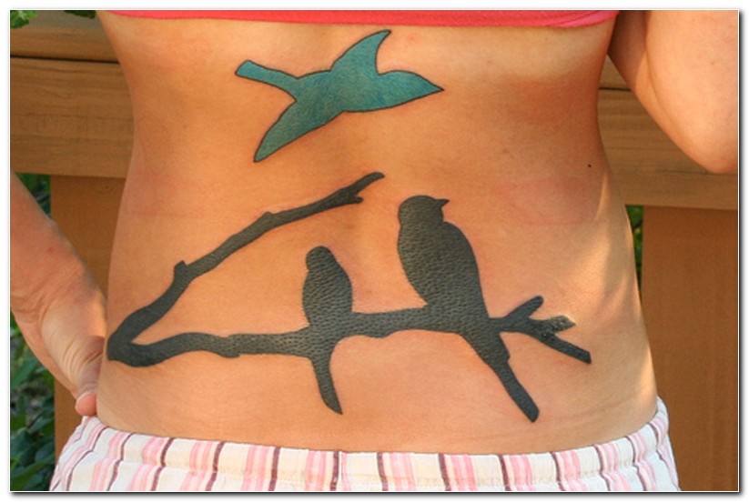 small bird tattoo. small bird tattoo. blacked out
