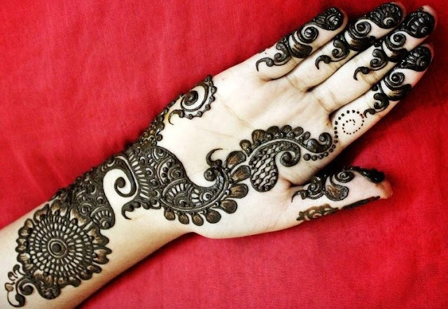 Easy New Latest Mehandi Designs Images Wallpapers Free Download