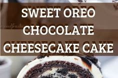 SWEET OREO CHOCOLATE CHEESECAKE CAKE