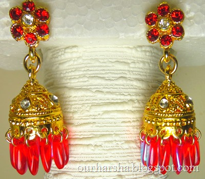 Red Jimikki Earrings  (15)