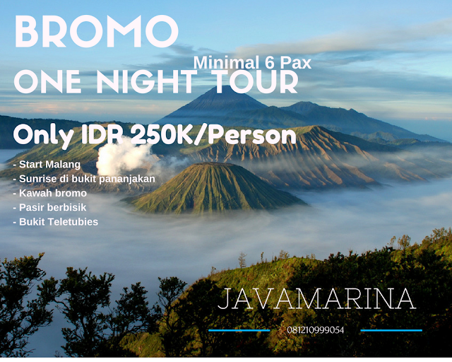 PROMO PAKET TOUR BROMO 2017