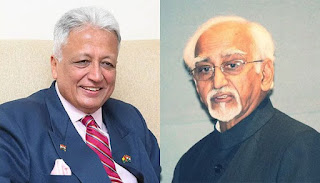 Hamid Ansari and Dipak Vohra