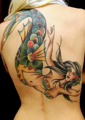 tatuajes de sirenas de mar