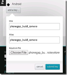 keystore phonegap generate build to releasable in Android / APK å¦‚ä½•åœ¨PhoneGap PhoneGap å»ºç«‹ç°½ç½²æª”æ¡ˆ Buildä¸Šå»ºåˆ¶å¯ç™¼ä½ˆçš„Android APK: How