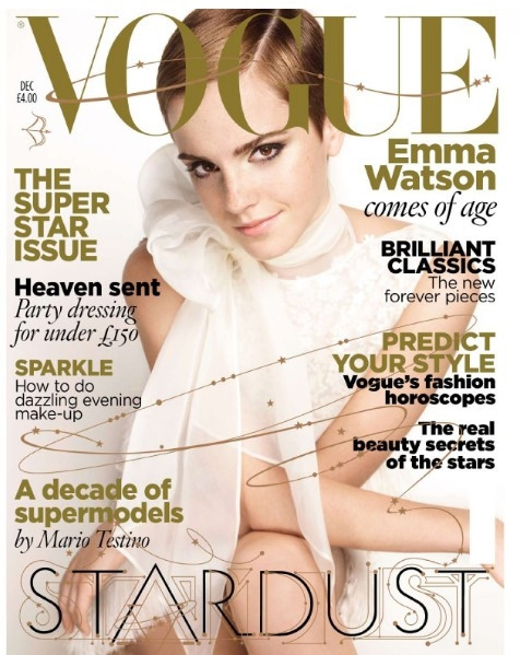 [MAGAZINE COVER] Emma Watson (Vogue). CaesarBrutus Wednesday, 3 November 