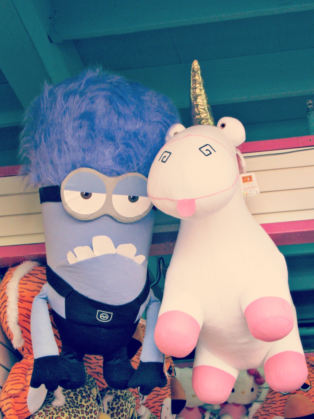 Santa Monica Boardwalk // Despicable Me 2 Plushies