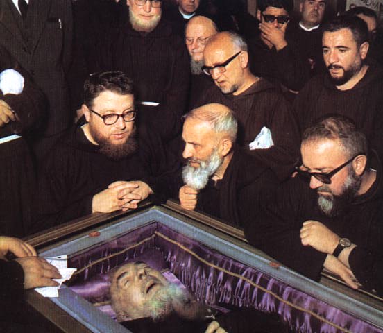 The Capuchin friars of