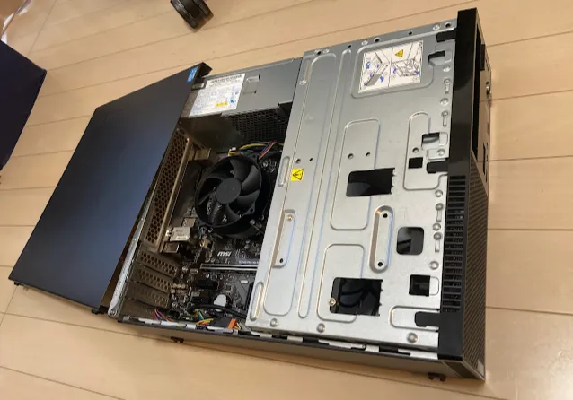 メーカー製PCを自作PCへ