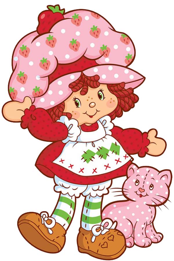 Strawberry Shortcake Costume DIY! Strawberry Shortcake Costume DIY--1980's style!   I'm an 80's girl. I grew up watching good old Strawberry Shortcake and her other tasty friends. I love Custard the cat and Frappe the Frog. I loved Lemon Meringue too!