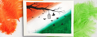 Drawing on Republic Day
