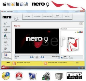 Nero 9 Portable (versão portatil com apenas 70 MB)