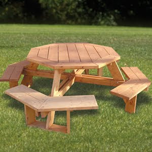 plans to build a picnic table and benches