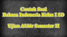 Contoh Soal Bahasa Indonesia Kelas 1 SD Semester 2