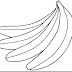 Dibujos de platanos  para colorear