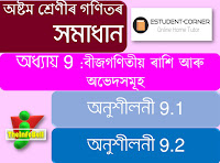 Class: 8, Lesson: 8, পৰিমাণৰ তুলনা, Exercise 8.1, 8.2 and 8.3| Math Solutions | Assamese