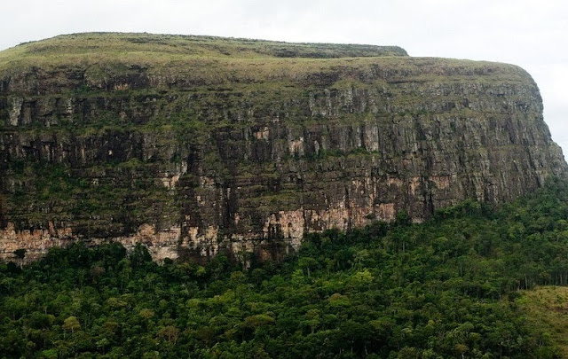 Mountains table or Altiboy "Tepui" in Venezuela Pictures