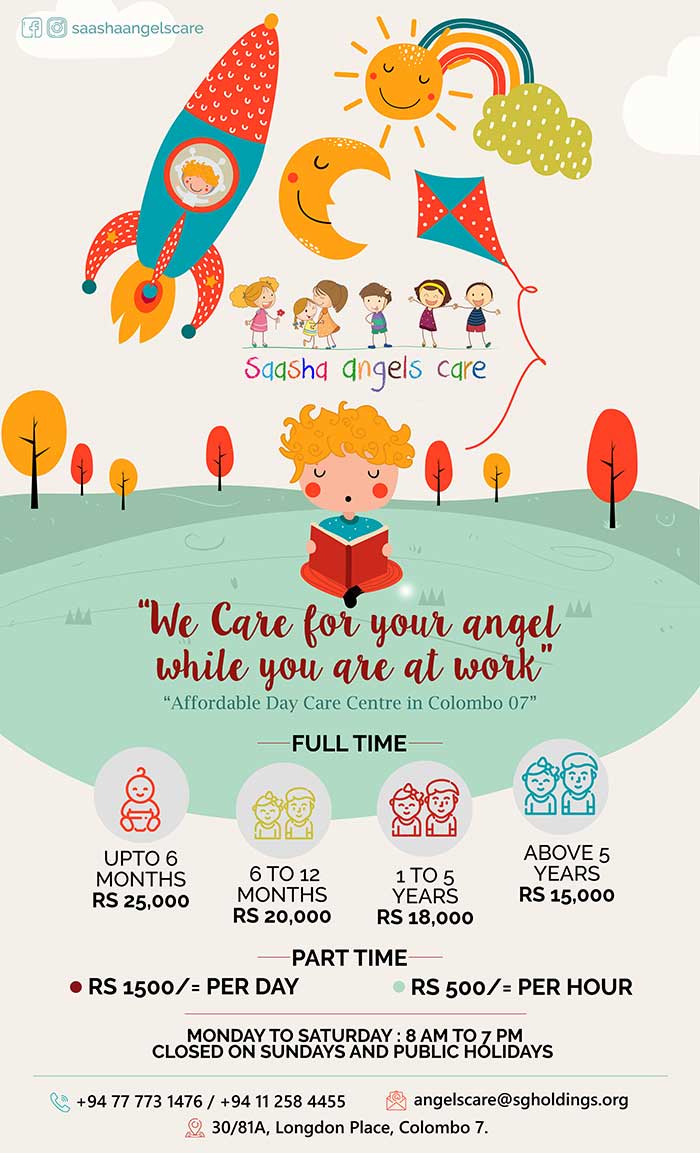 Introducing an Affordable Daycare Centre in Colombo 7.  Saasha Angels Care  Saasha Angels Care is about ensuring you that you have an enclosure to leave your kids in safe hands.  #daycare #colombo7 #saashaangelcare #saasha #montissori