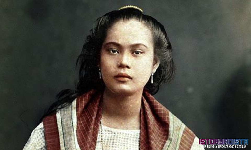 Portrait of a Filipino woman (c1890s)