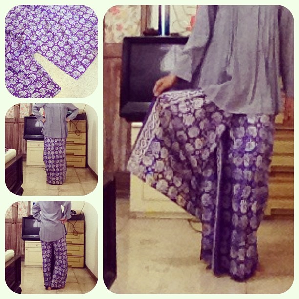 The Ordinary Day Percobaan Rok  Celana  Batik 