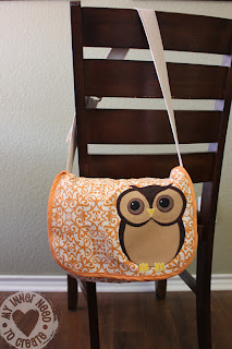 Owl Messenger Bag