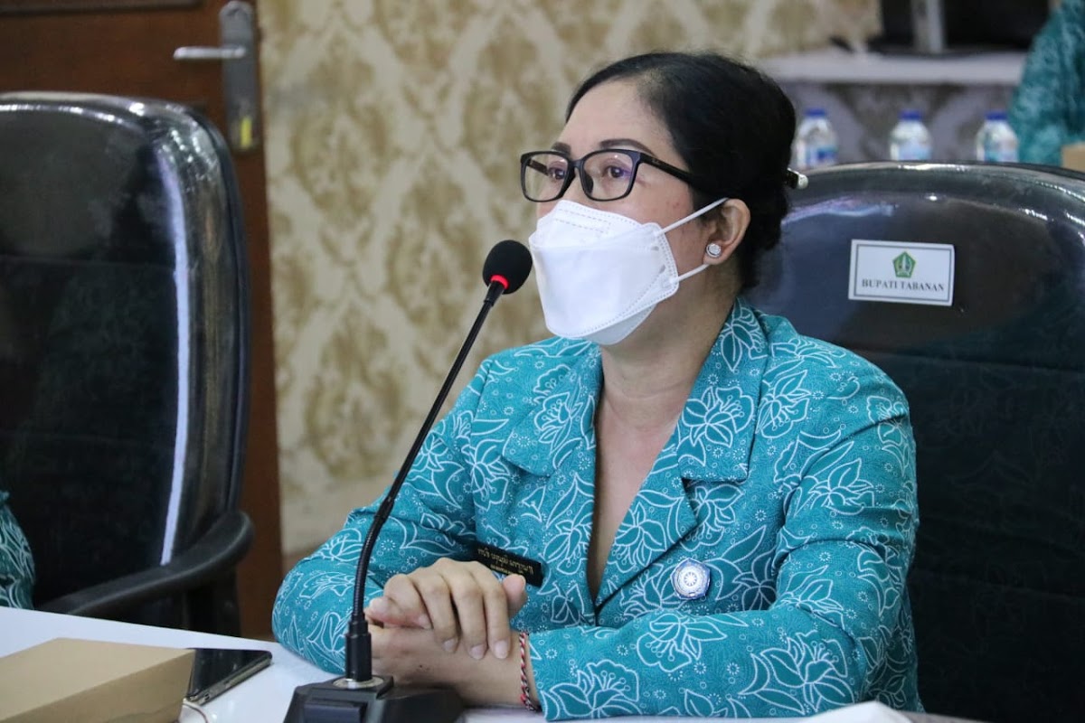  Ny Rai Sanjaya Paparkan Penerapan Pengelolaan Sampah Berbasis Program PKK Tabanan