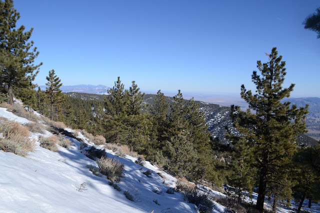 ridges and a high peak