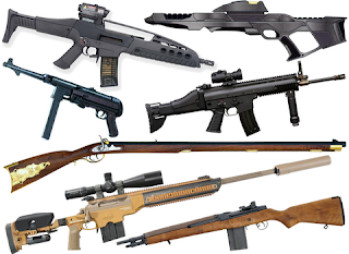 guns and rifles