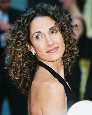  Celebrity medium curly haircuts : Melina Kanakaredes Hairstyle