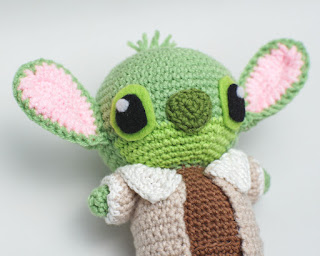 Stitch Yoda Amigurumi Crochet