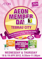 AEON Member Day Tebrau City 2012