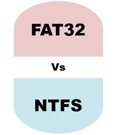 FAT32 vs NTFS