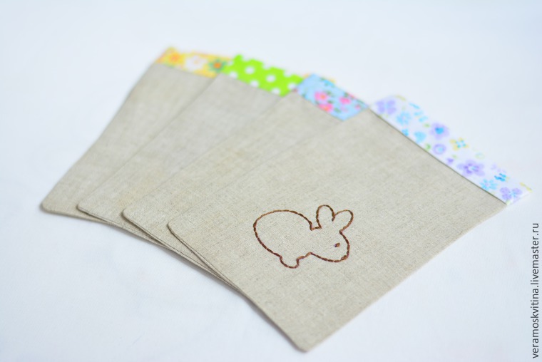 How to Sew Sweet Easter Gift Bags. Tutorial DIY