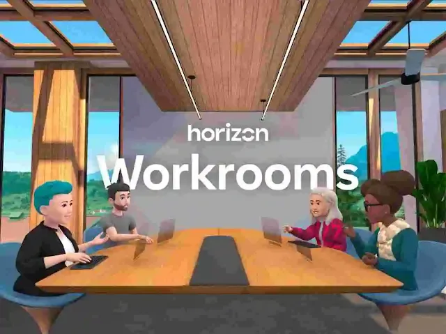 Metaverse horizon workrooms