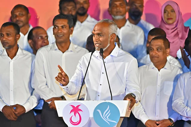 Maldives president urge Indians