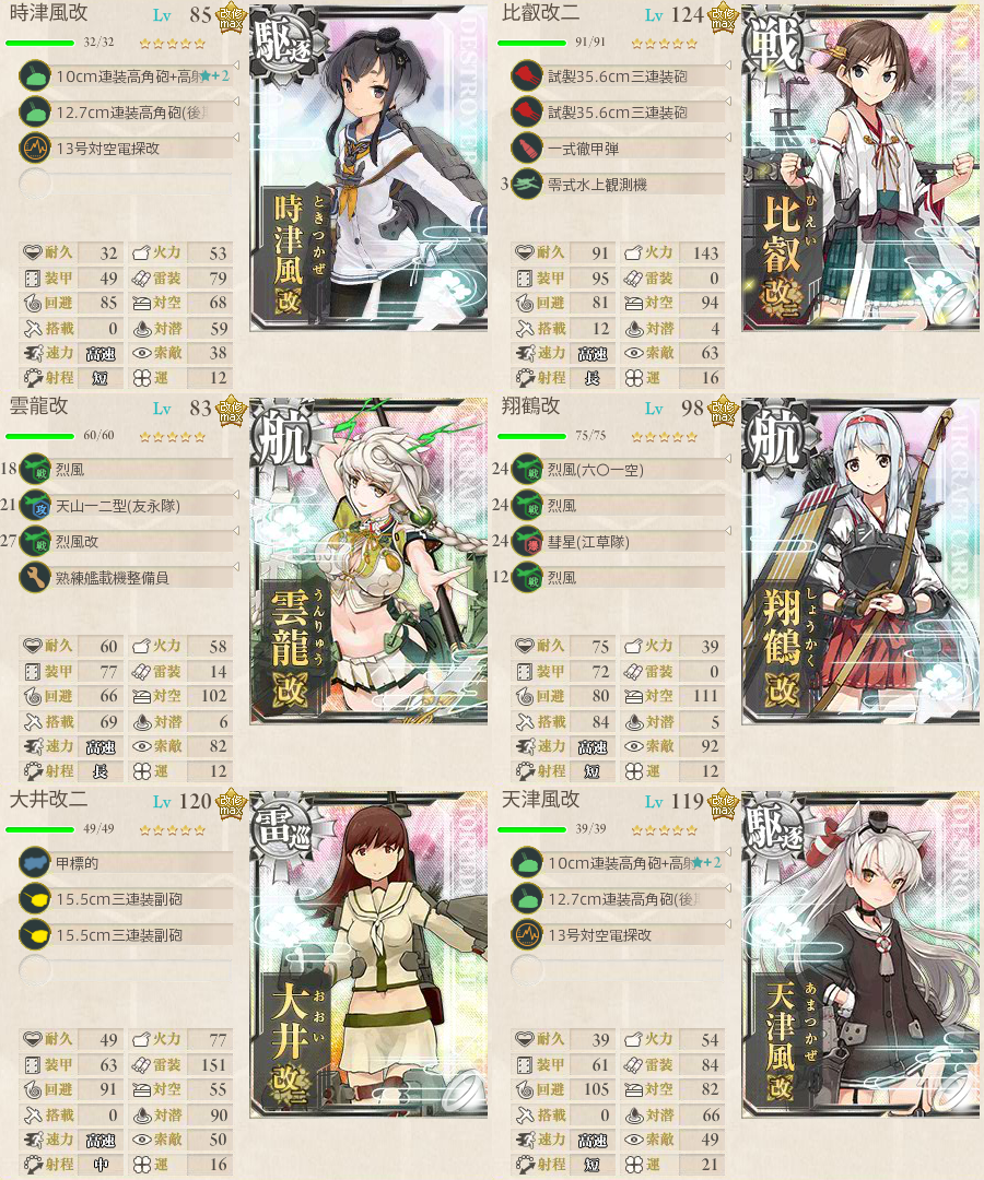 空母機動部隊 西へ 編成と攻略 艦これ攻略日誌 艦ろぐ 空母機動部隊 西へ 編成と攻略 艦これ攻略日誌 艦ろぐ