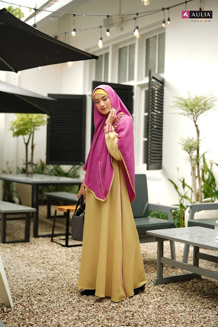 Gamis Aulia Collection - ALMIRA PURPLE