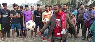 গোবিন্দগঞ্জে কোচাশহর মহান বিজয় দিবস ফুটবল টুর্নামেন্টের সেমিফাইনাল খেলা অনুষ্ঠিত ||rajshahirdorpon24