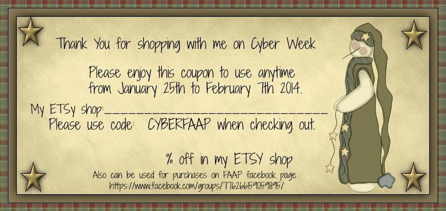  Folkart and Primitives CYBER Promotion