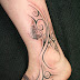 tattoos for girls on foot