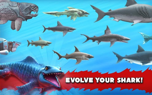 Hungry Shark Evolution MOD APK [Mega Mod] v7.6.2 Free Android