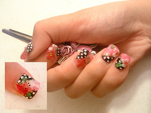 nail art for short nails. nail designs - cute nail