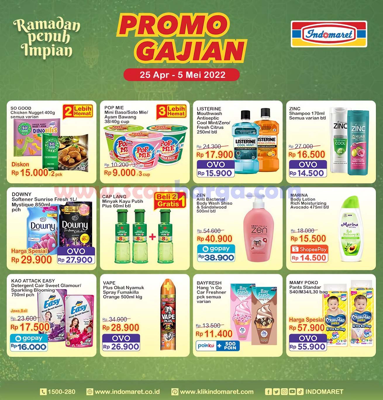 INDOMARET Promo GAJIAN Periode 25 April - 5 Mei 2022 2