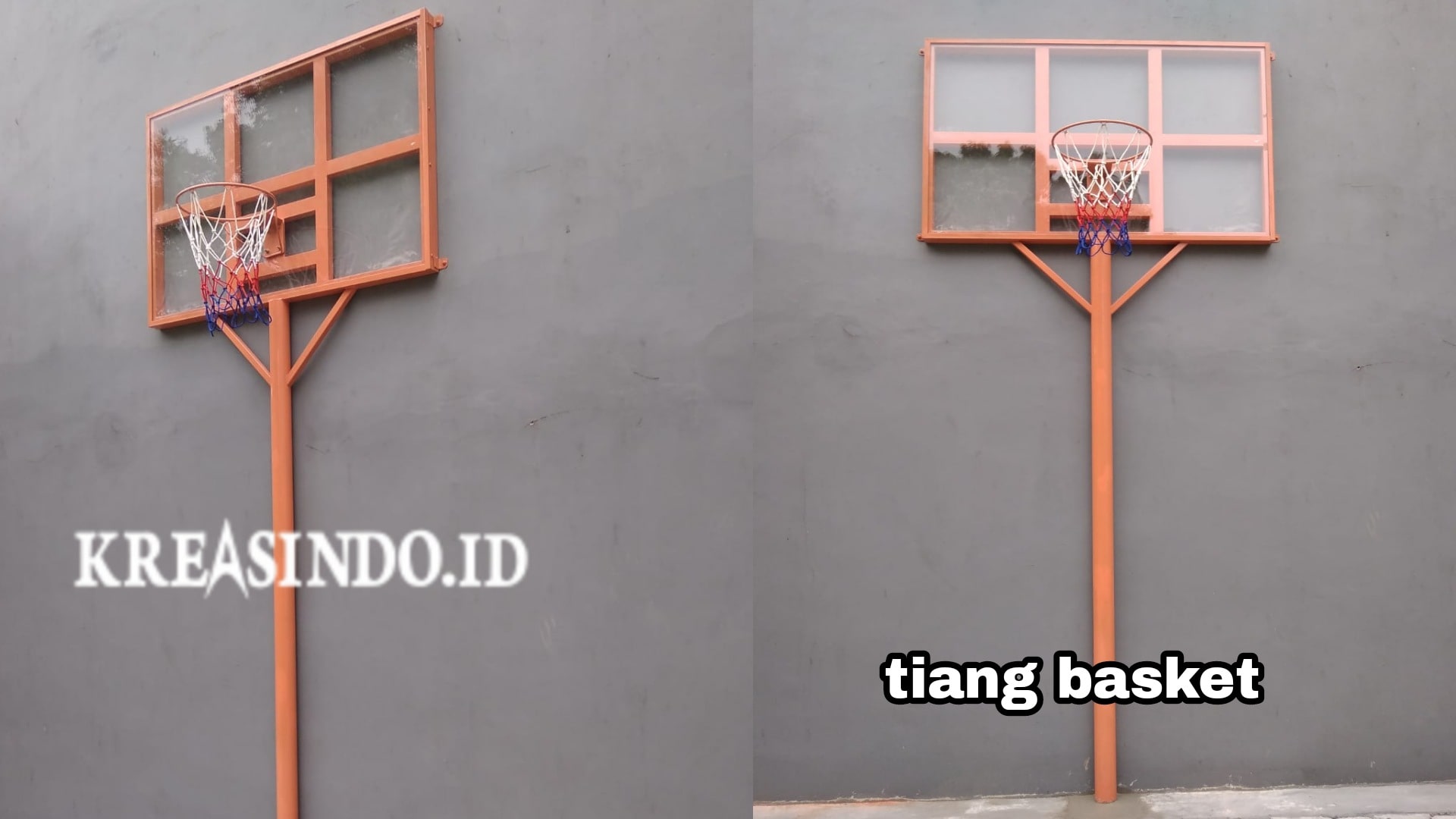 Tiang Basket Pesanan Bpk Reza di Serpong Tangerang